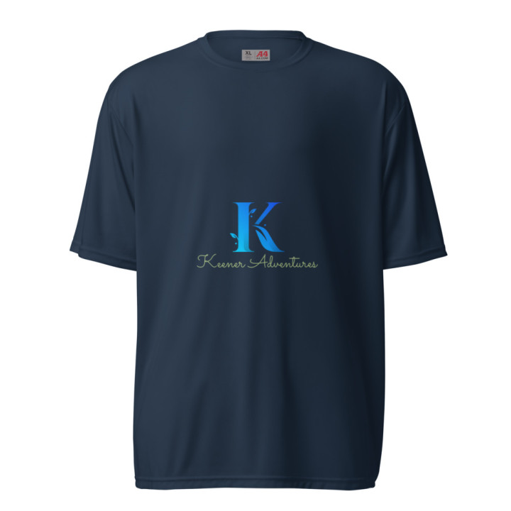 Keener Adventures - Unisex performance crew neck t-shirt