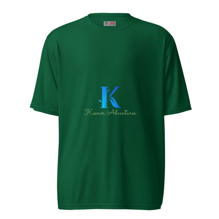 Keener Adventures - Unisex performance crew neck t-shirt