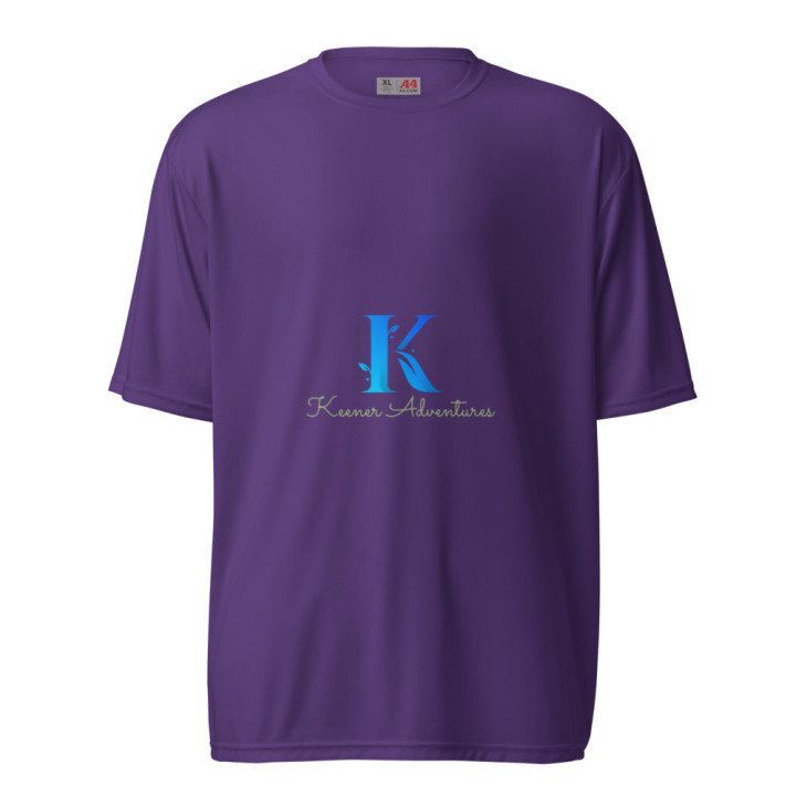 Keener Adventures - Unisex performance crew neck t-shirt