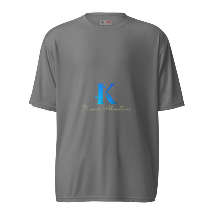 Keener Adventures - Unisex performance crew neck t-shirt