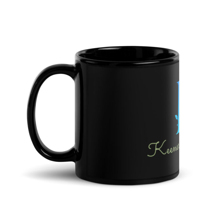 KA - Black Glossy Mug - Image 2