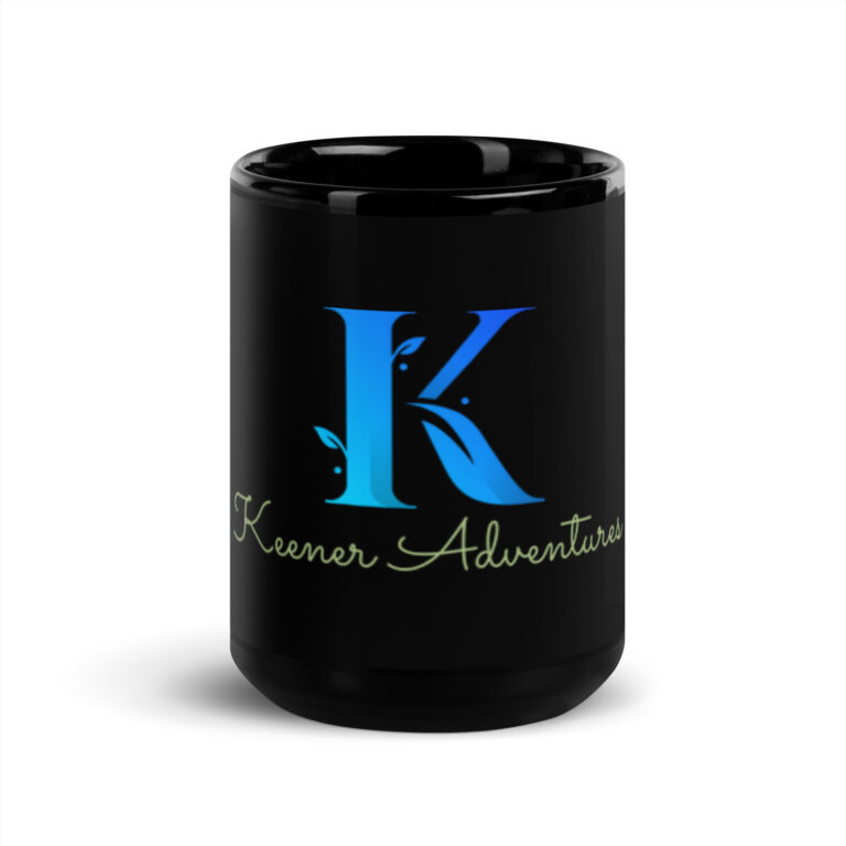 KA - Black Glossy Mug - Image 6