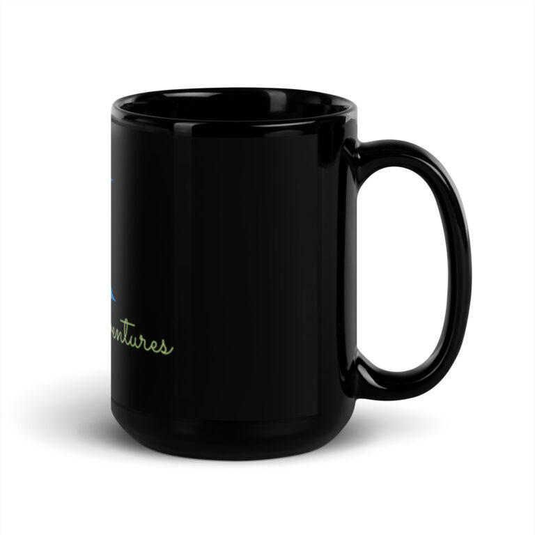 KA - Black Glossy Mug - Image 5