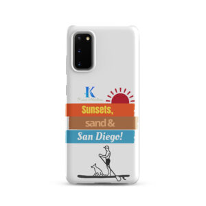 "Sunsets, San & San Diego!" - Snap case for Samsung®