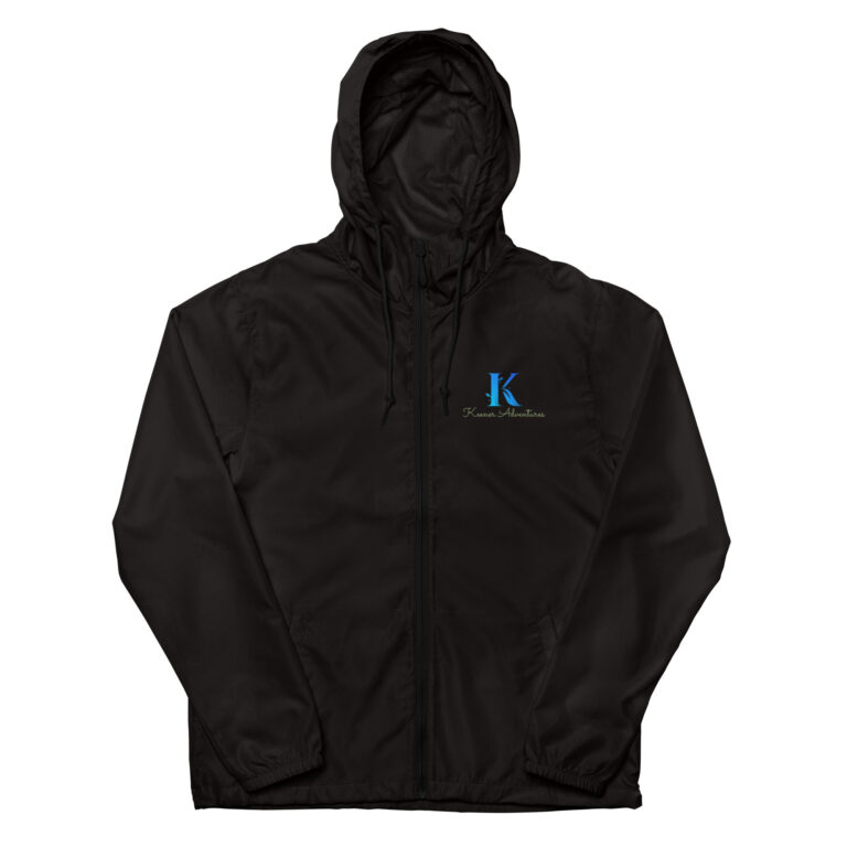 KA - Unisex lightweight zip up windbreaker