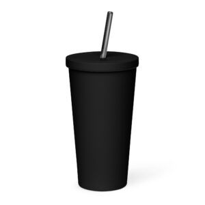 KA - Insulated tumbler with a straw