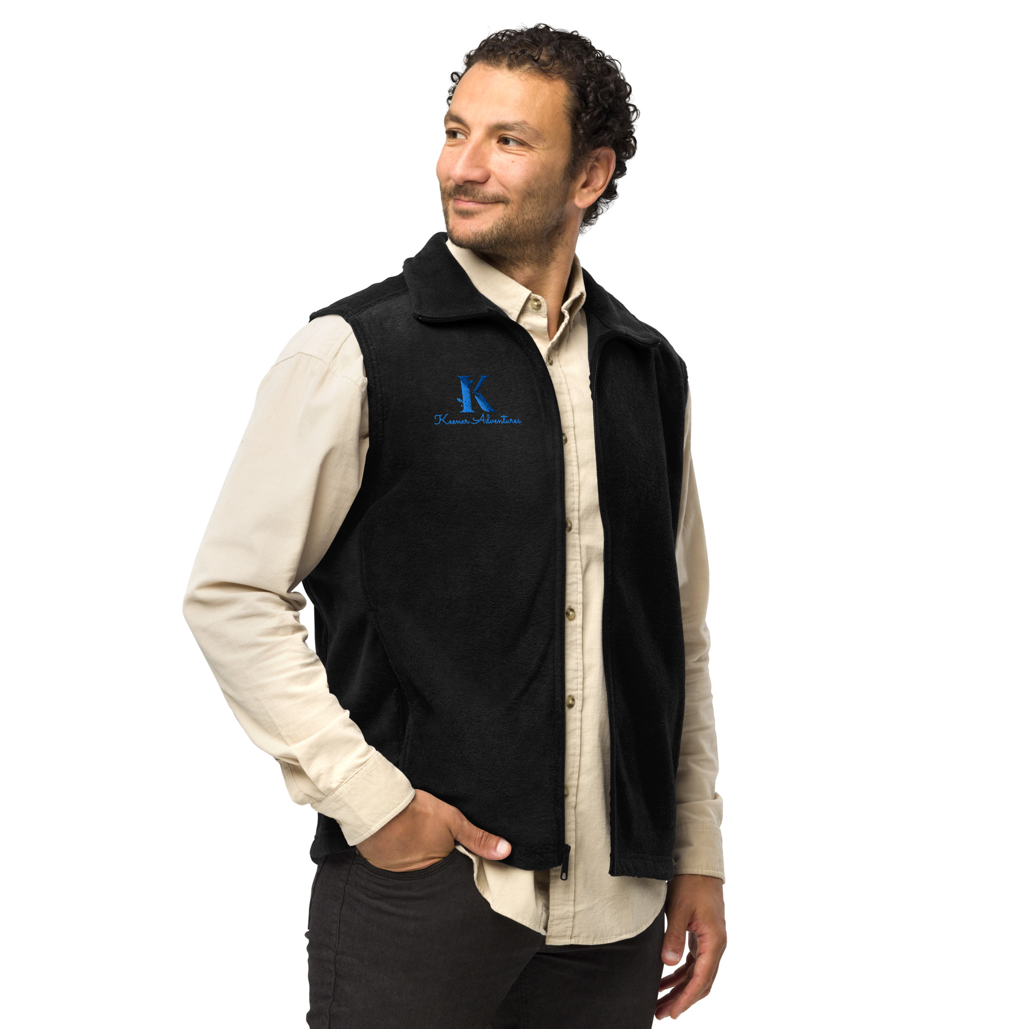 Keener Adventures Premier Men’s Columbia fleece vest - Image 5