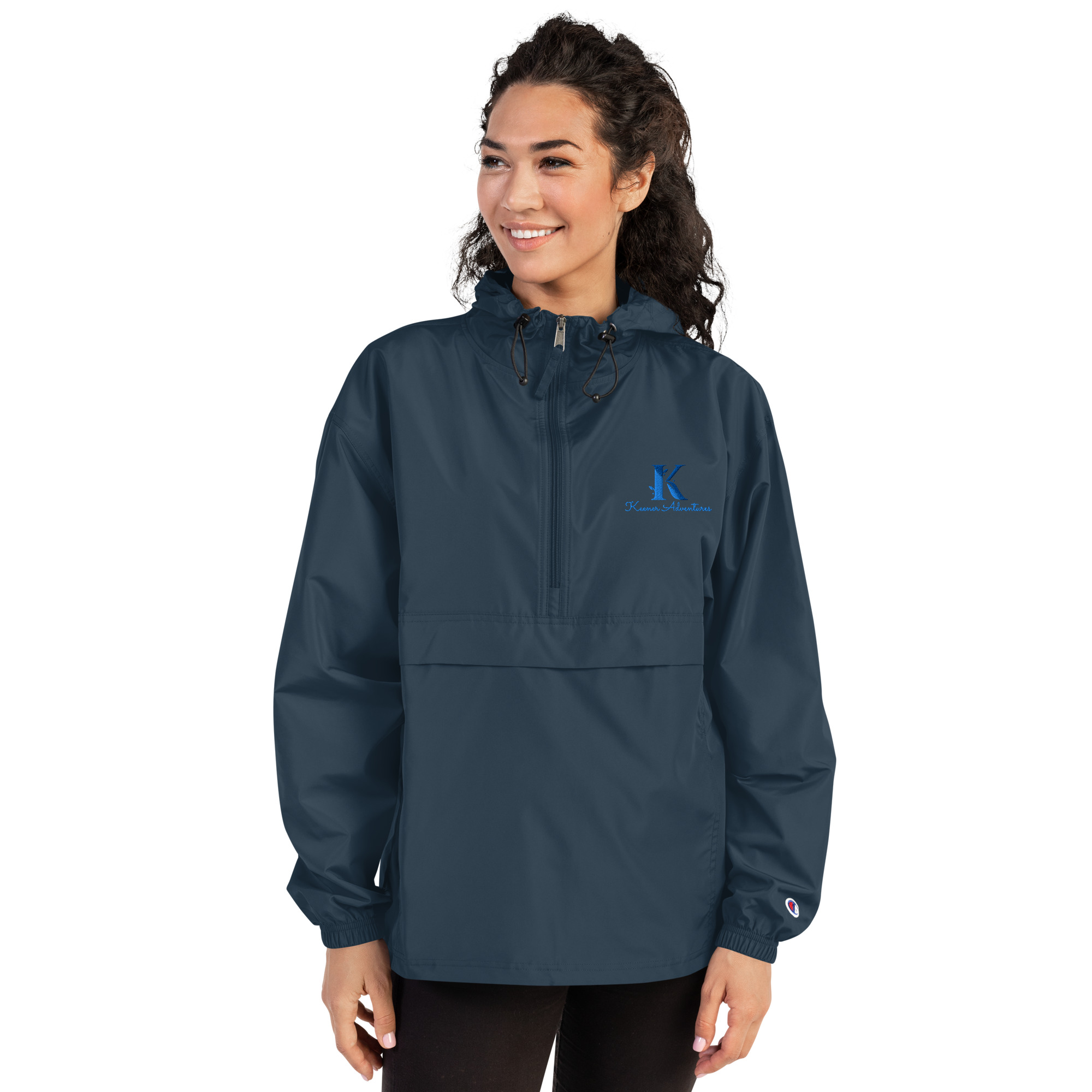 Keener Adventures Embroidered Champion Packable Jacket - Image 7