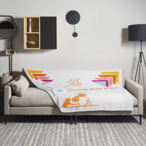 KA - "Where I'd Like to Be" Throw Blanket
