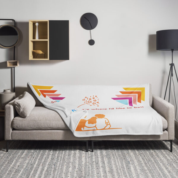 KA - "Where I'd Like to Be" Throw Blanket